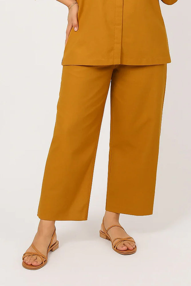 Surra Mid Waist Semi Flared Pants for Women