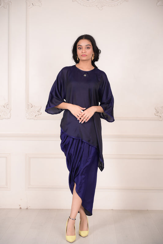 RIVA Reversible Silk Blend Coord Set