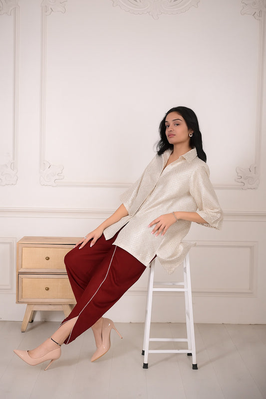 TULIP Pants Silk Blend