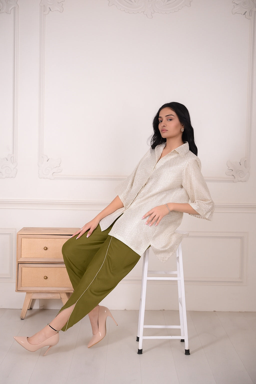 TULIP Pants Silk Blend