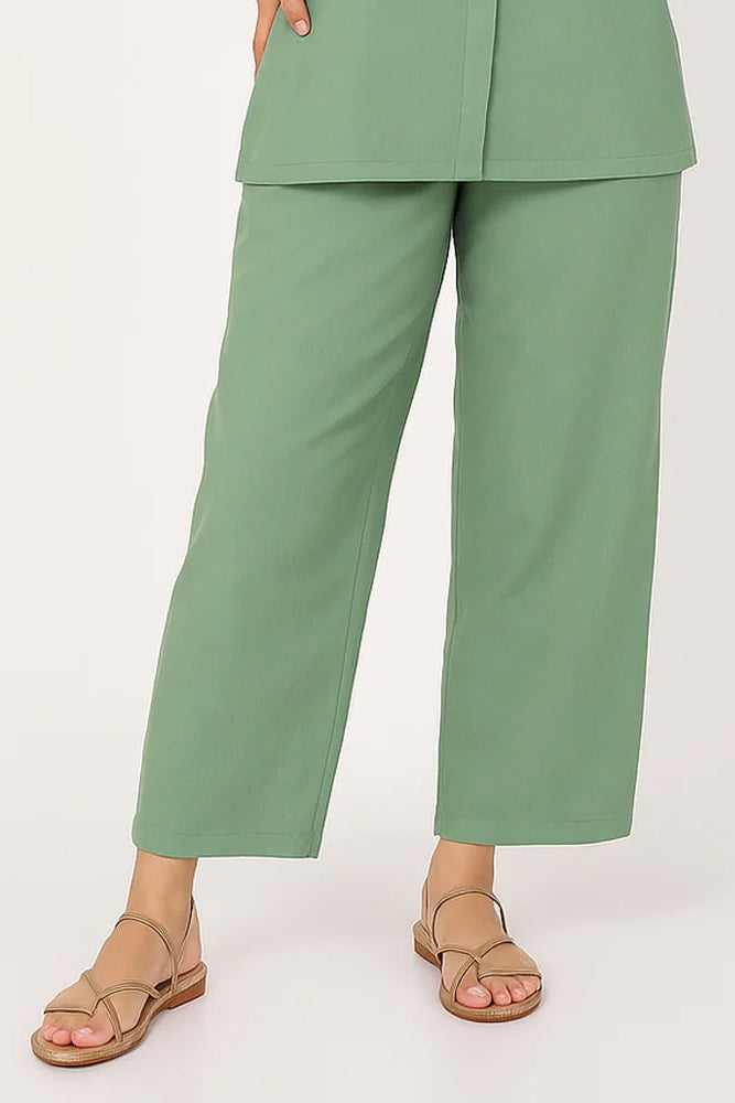 Surra Mid Waist Semi Flared Pants for Women