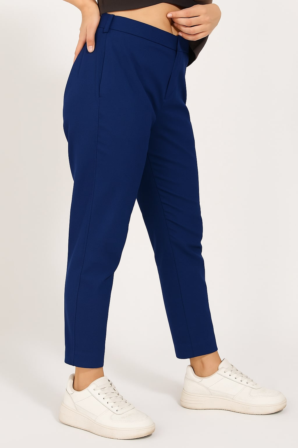 Sara High Waist Straight Pants for Women