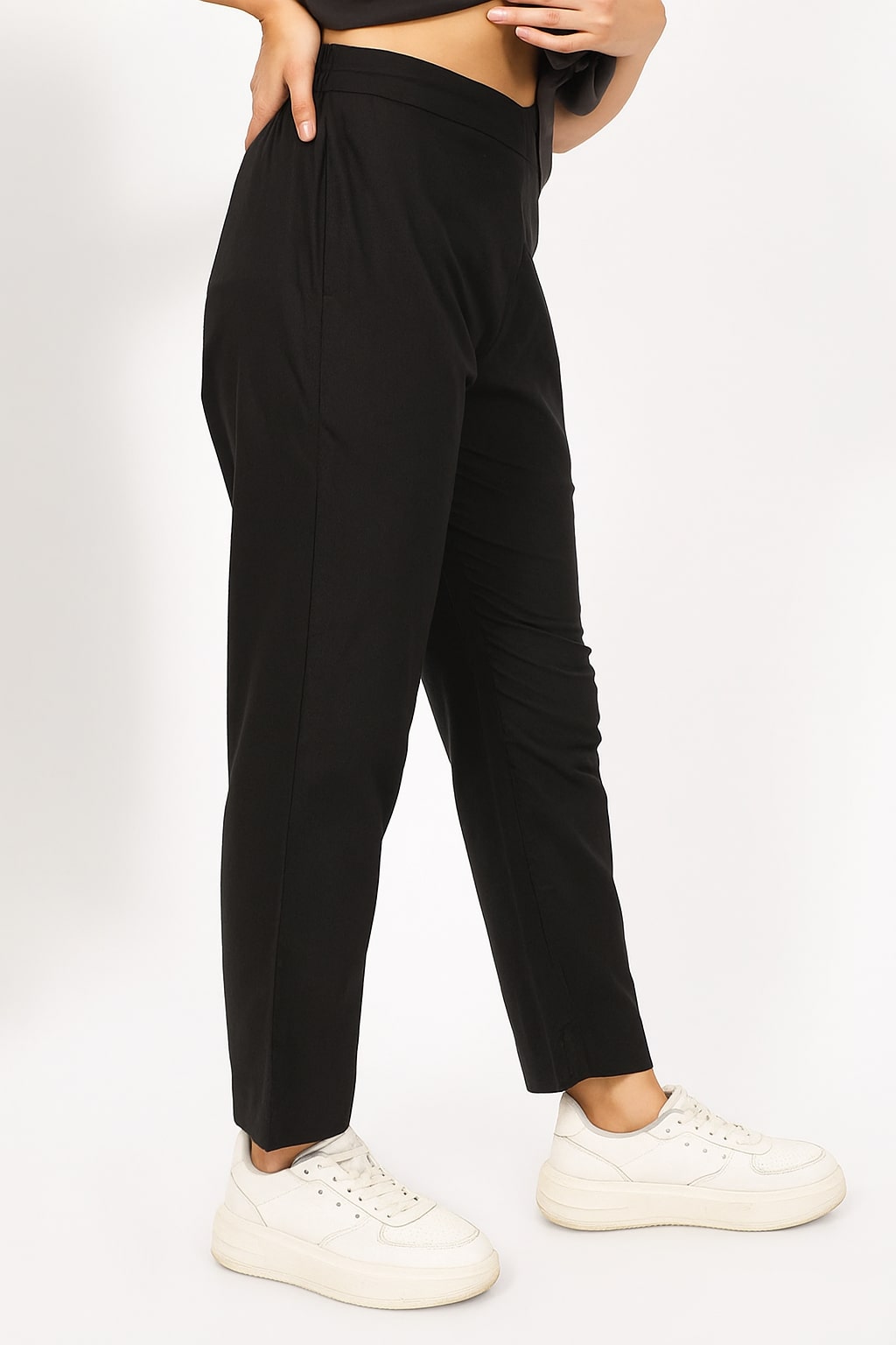 Sara High Waist Straight Pants for Women