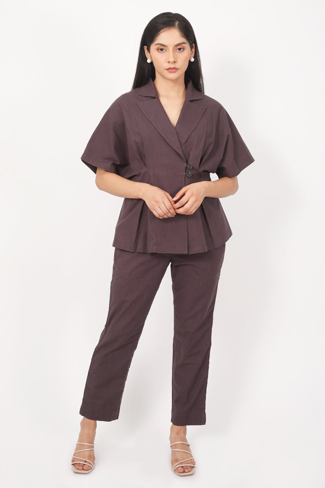 Sara High Waist Straight Pants for Women