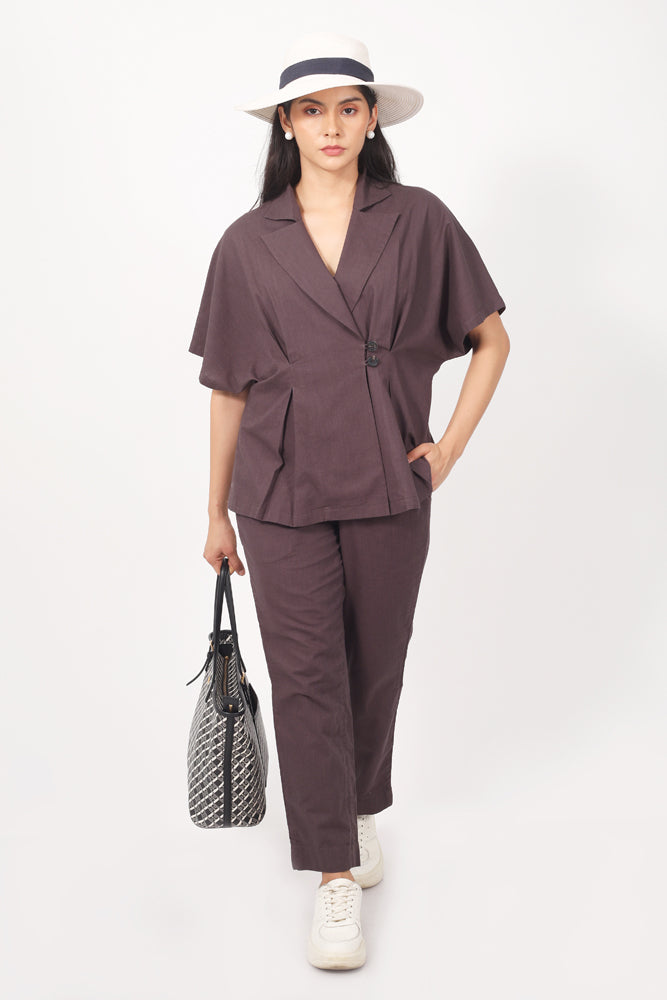 Sara High Waist Straight Pants for Women