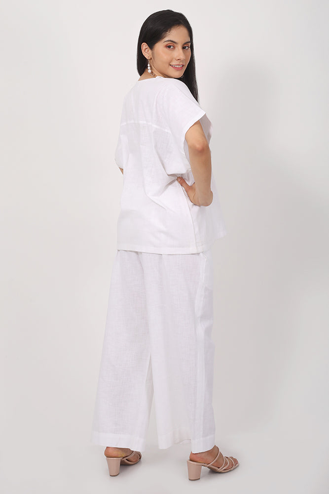 Soha High Waist Straight-Leg Pants for Women