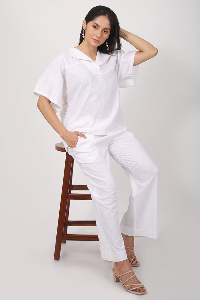 Soha High Waist Straight-Leg Pants for Women