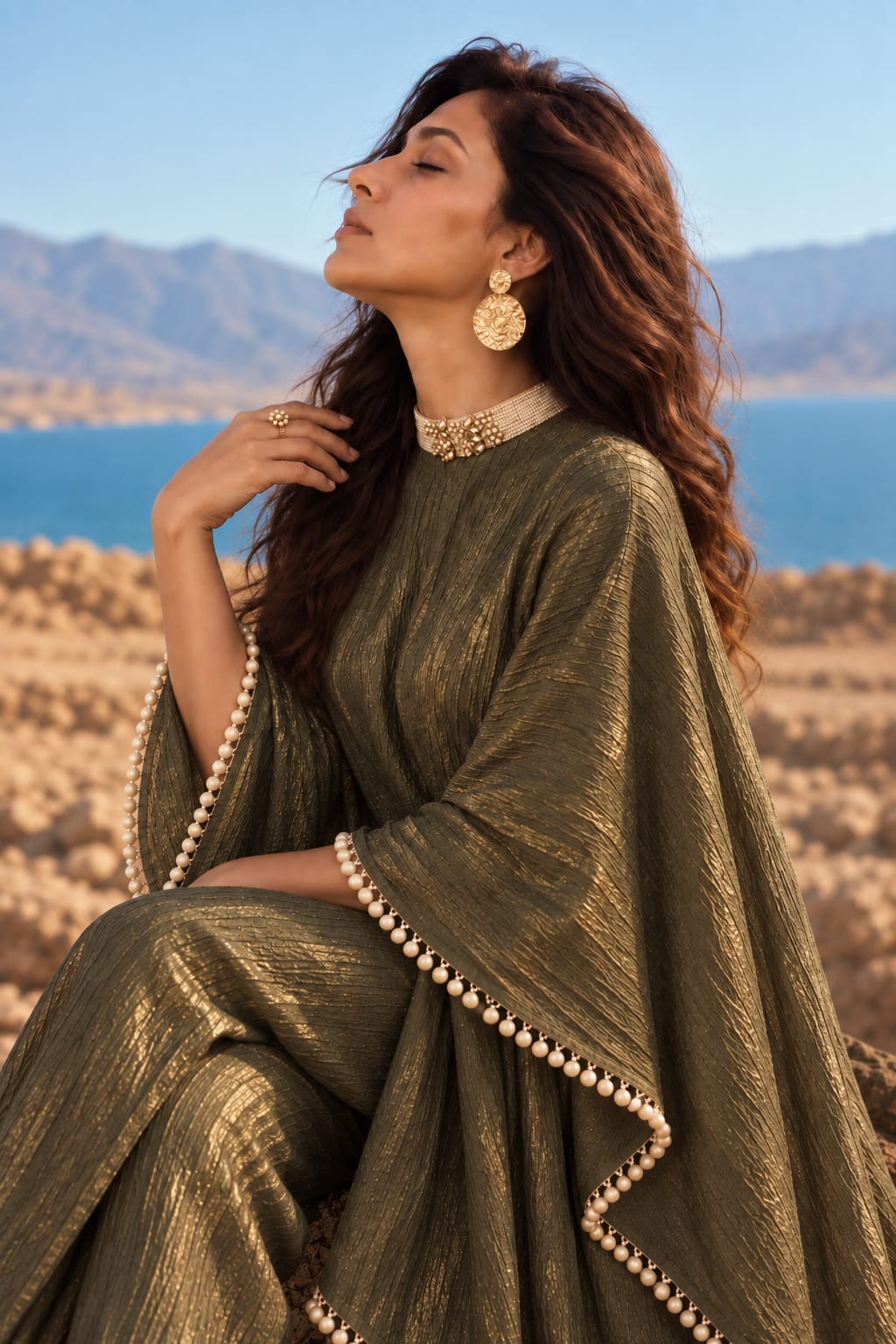AFREEN Cape Coord Set
