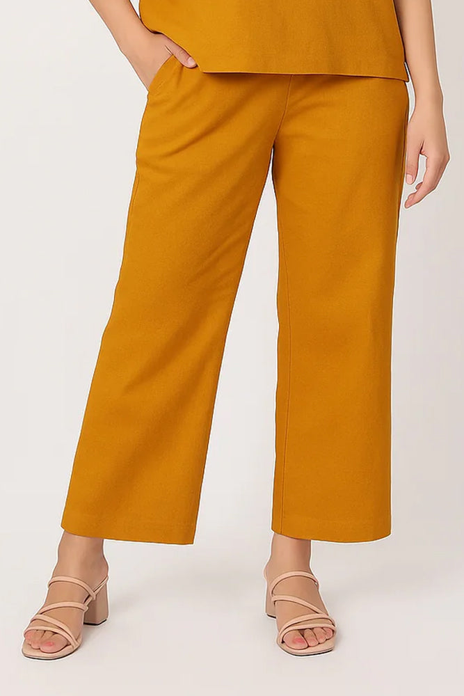 Soha High Waist Straight-Leg Pants for Women