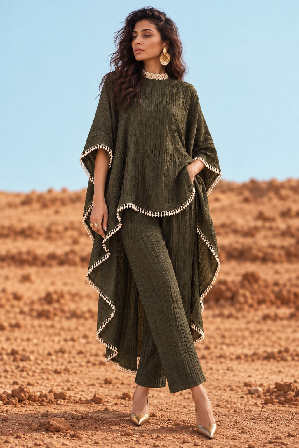 AFREEN Cape Coord Set