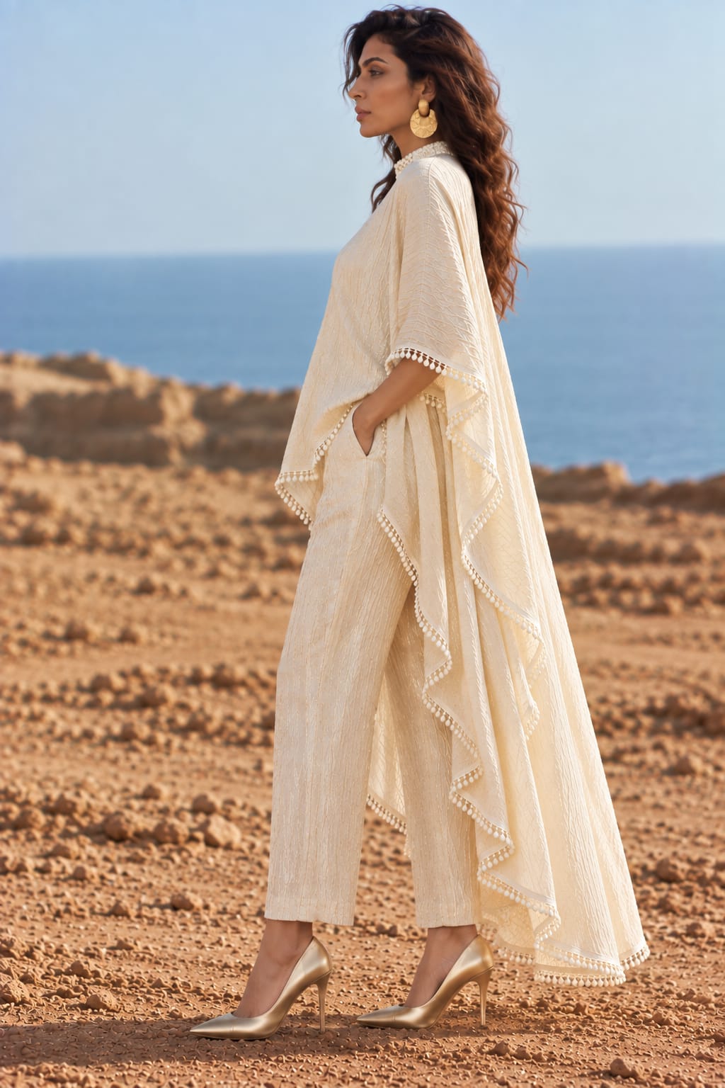 AFREEN Cape Coord Set