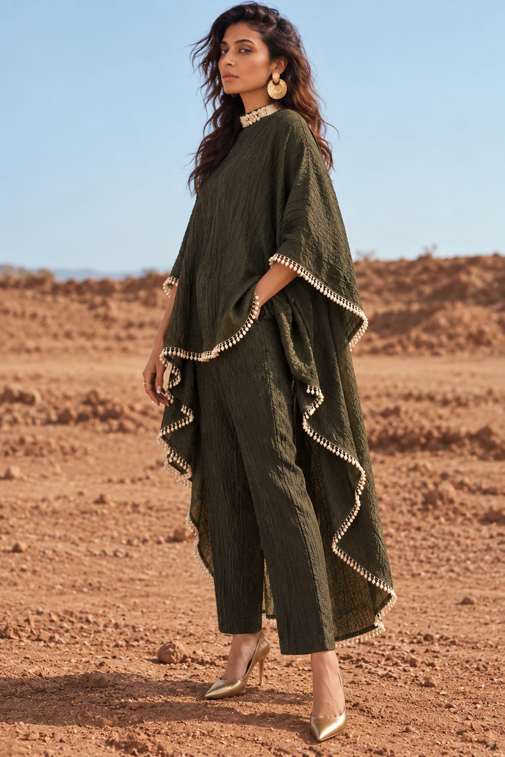 AFREEN Cape Coord Set